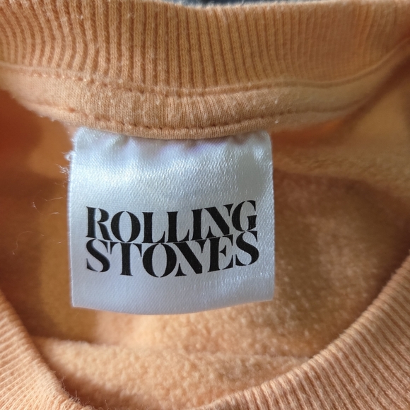 ⭐️The Rolling Stones Orange Sweatshirt Size XXS - Picture 5 of 5